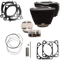 Cylinder Kit 4.25" Bore4.375" Stroke WBlack no Highlight M8