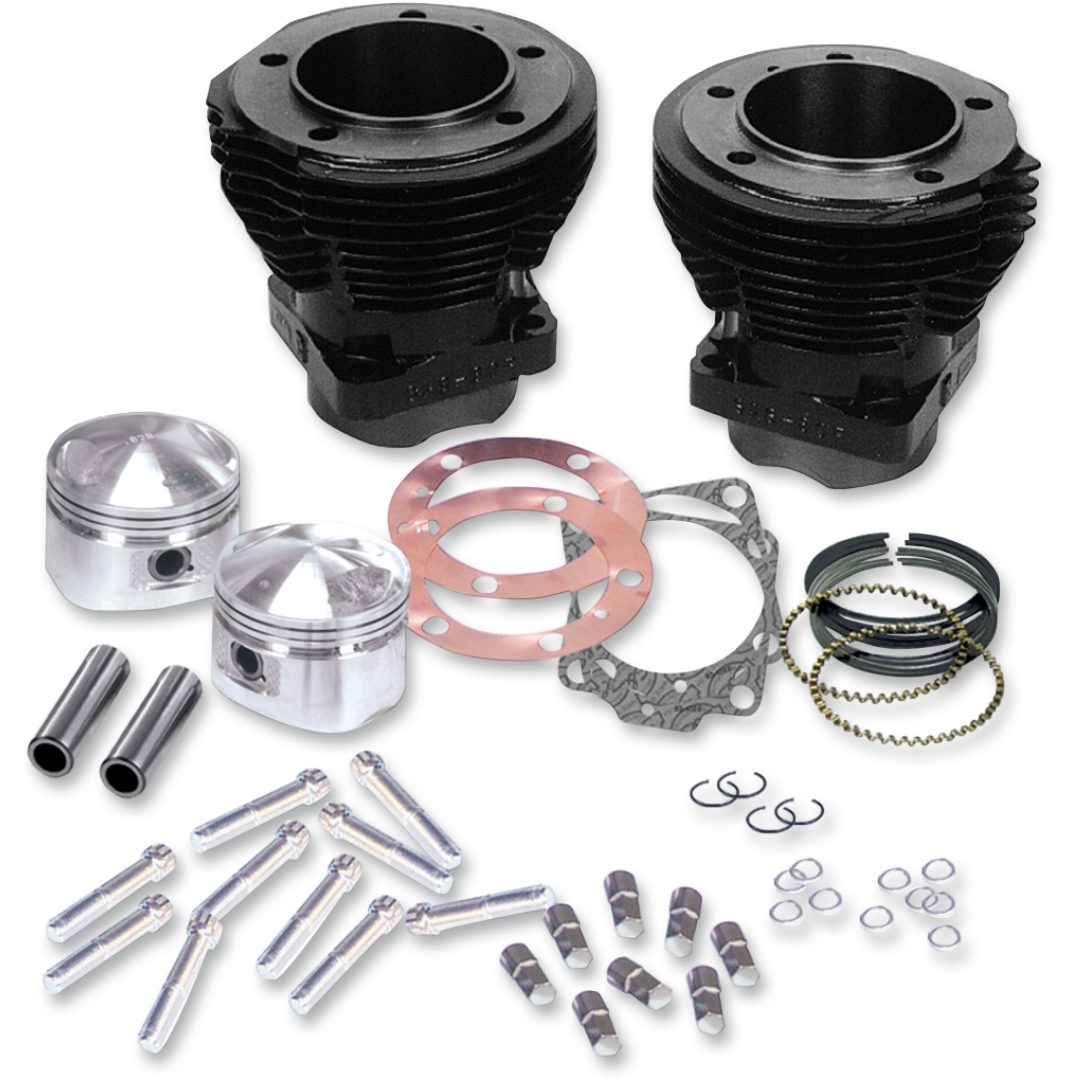 Cylindersæt Big Bore Sort Gloss S&S Cycle