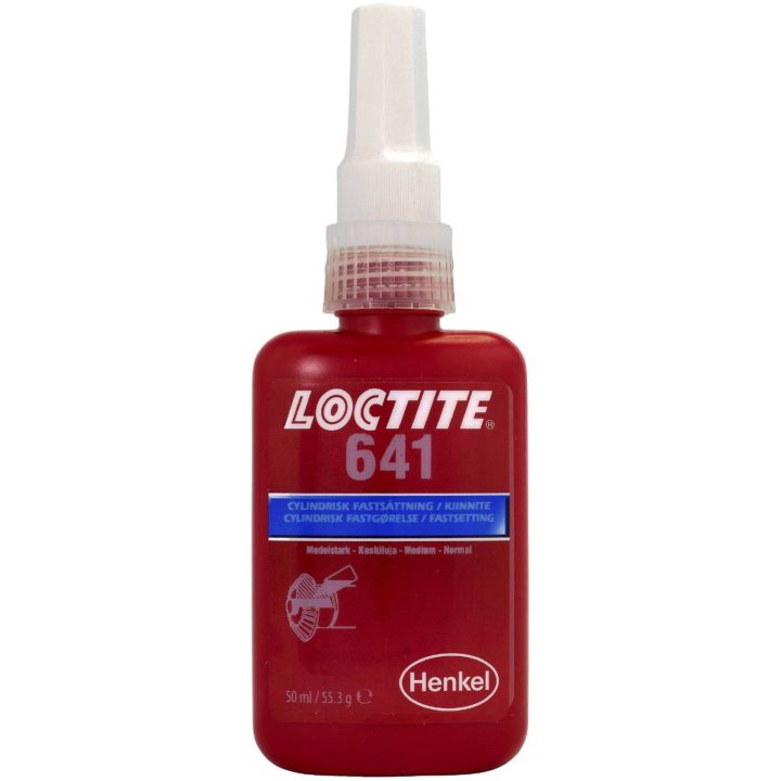 Cylindrisk fastgørelse 641 LOCTITE LIM CYLINDRISK 641 50ML – billede 2