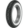 Dæk D402 Street Bias Hvidvæg Slangeløs For DUNLOP MT90B16 – miniature 2