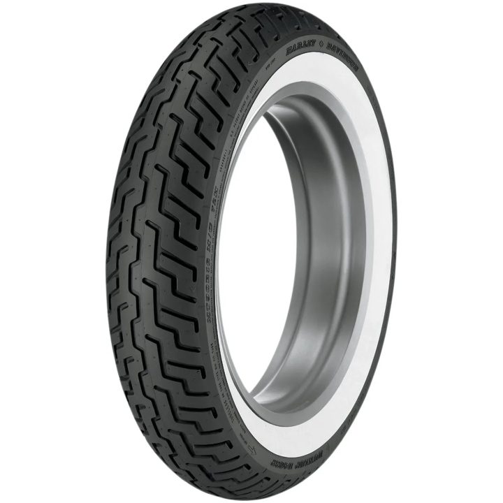 Dæk D402 Street Bias Hvidvæg Slangeløs For DUNLOP MT90B16 – billede 8