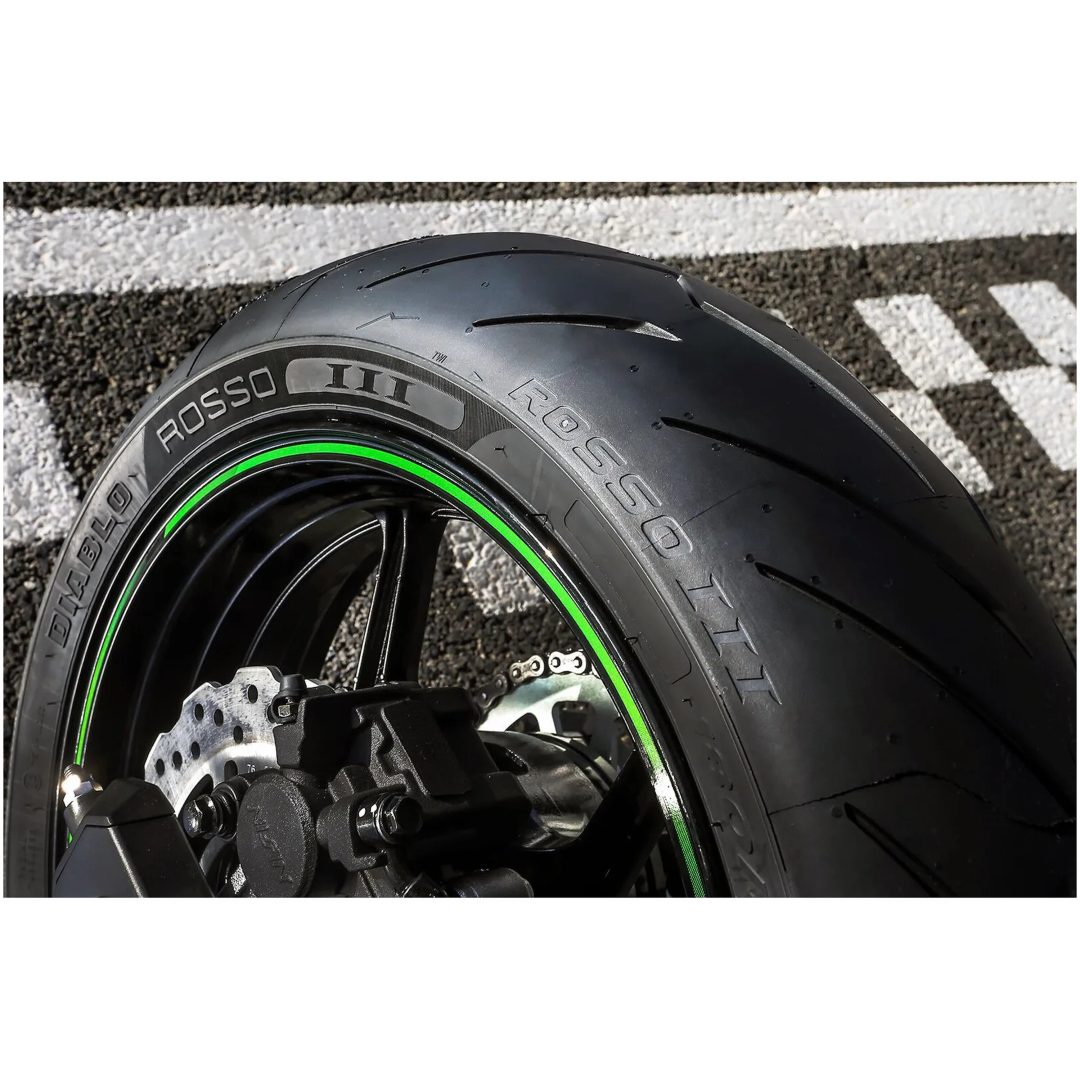 Dæk Diablo Rosso III Supersport For PIRELLI 120/70-17. 120/70ZR17 – billede 2