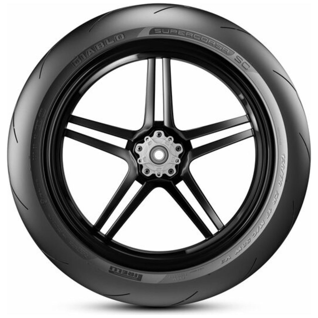 Dæk Diablo SuperCorsa V3 SC2/Racing For PIRELLI 120/70-17 58W TL – billede 3