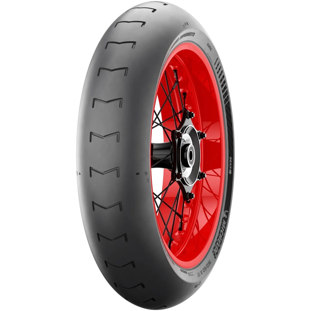 Dæk Power Supermoto Slick Bag NHS MICHELIN 160/60R17 – billede 5