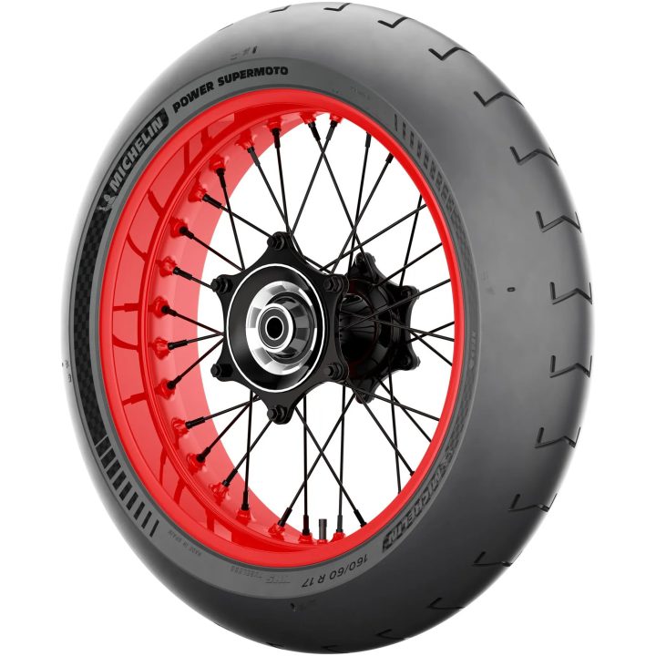 Dæk Power Supermoto Slick TL MICHELIN 160/60R17 – billede 6