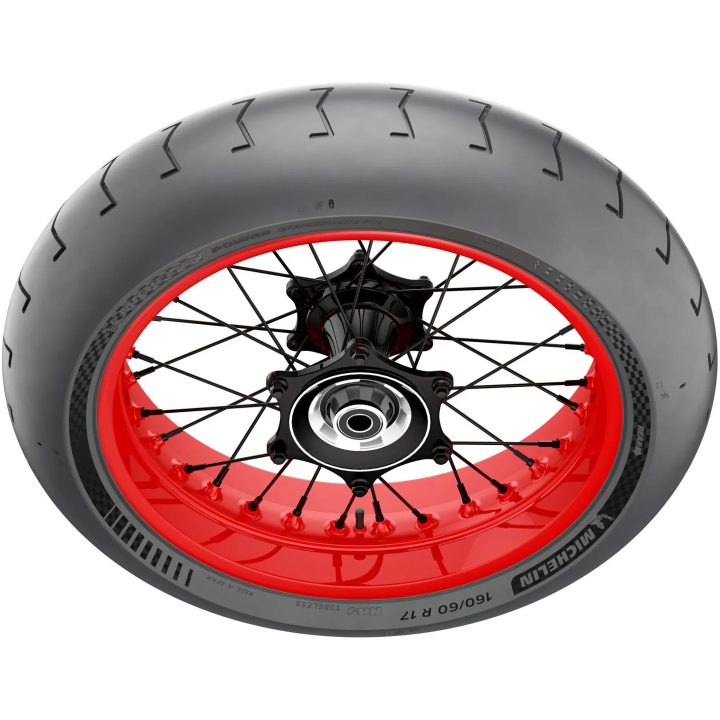 Dæk Power Supermoto Slick TL MICHELIN 160/60R17 – billede 8