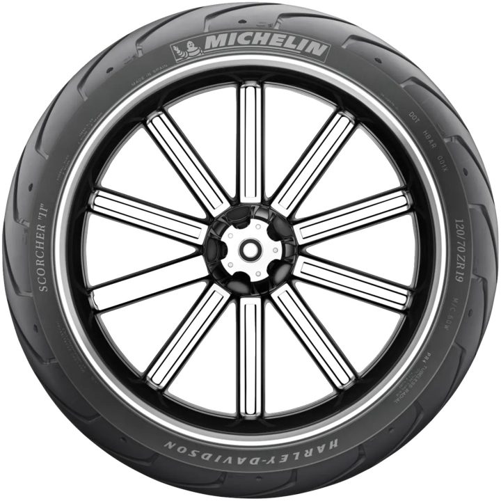 Dæk Scorcher 11 MICHELIN 120/70R19 – billede 7