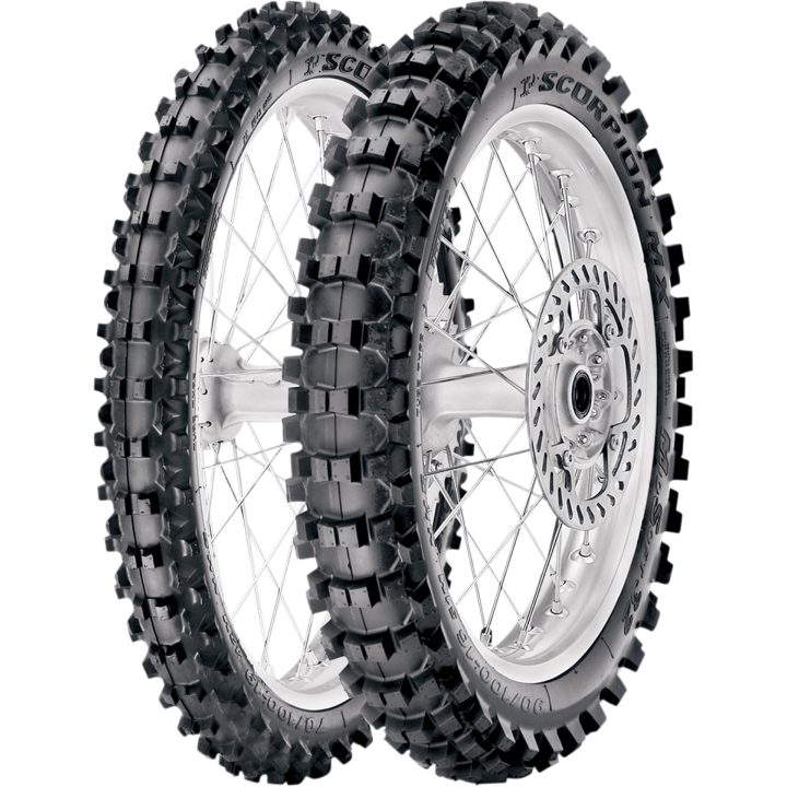 Dæk Scorpion MX MidSoft 32 Mini Off-Road For PIRELLI 60/100 - 14 NHS TT – billede 3