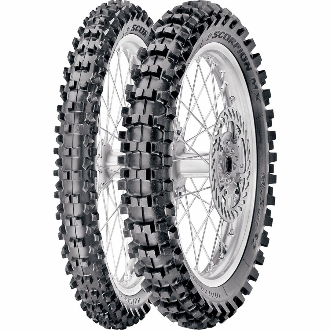 Dæk Scorpion MX MidSoft 32 Mini Off-Road For PIRELLI 70/100 - 19 NHS TT
