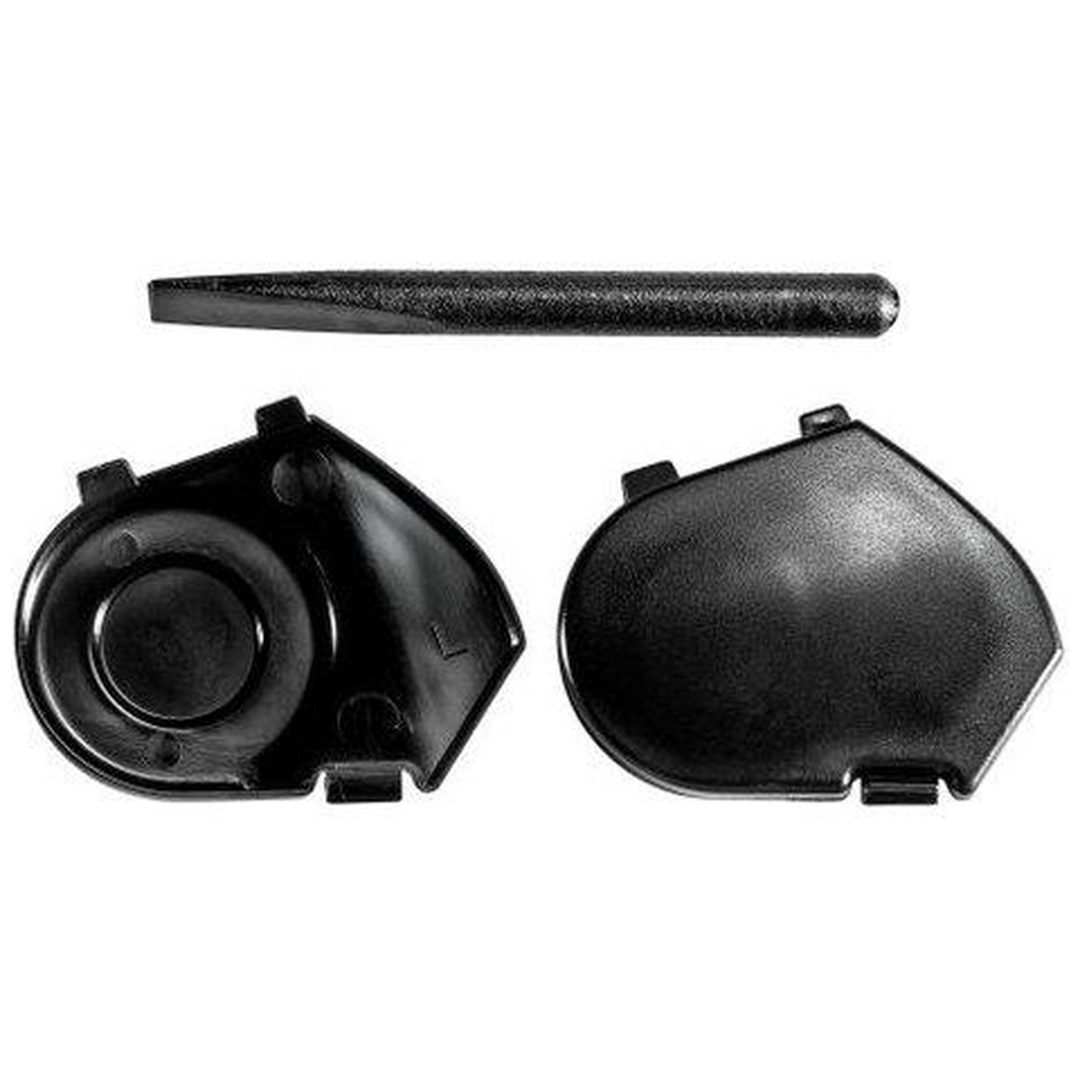Dæksel og slider-kit N43 Sort Mat NOLAN