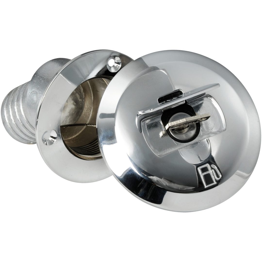 Dæksgennemføring Messing 30° Fuel 38 mm Osculati – billede 2