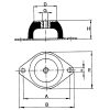 Dæmper type Noname Dæmper Type W 25 A – miniature 2