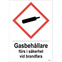 DEKAL GASB FÖR I 148X210MM 3-P