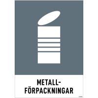 DEKAL METALLFÖRP 140X190MM 3-P