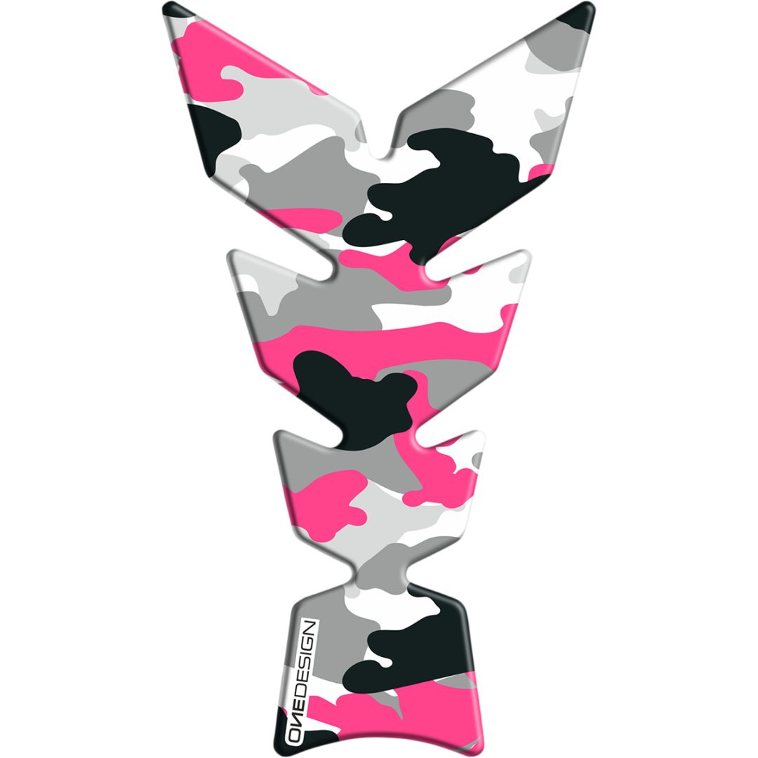 Dekal Resin/soft Touch Pink/White ONEDESIGN Tankbeskyttelse – billede 3