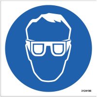 DEKAL SKYDDSGLASÖGON 80X80MM