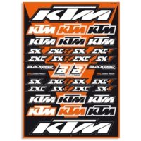Dekalmærke Universal KTM Blackbird Racing