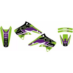Dekalsæt Dream 5 Sort/blå/grøn BLACKBIRD RACING
