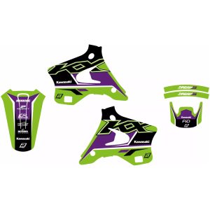 Dekalsæt Dream 5 Sort/blå/grøn BLACKBIRD RACING