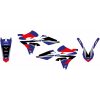 Dekalsæt Dream 5 Sort/blå/rød/sølv BLACKBIRD RACING – miniature 1