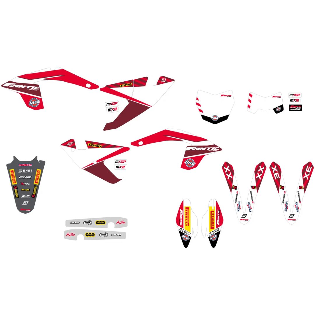 Dekalsæt FACTORY GRAFIK BLACKBIRD RACING – billede 2