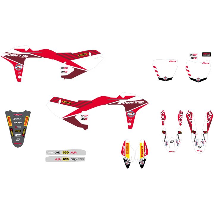 Dekalsæt FACTORY GRAFIK BLACKBIRD RACING – billede 2