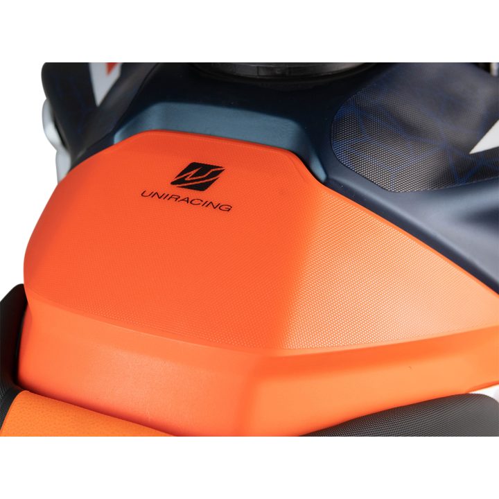 Dekalsæt Sort/orange/hvid UNIRACING Dekorationssæt – billede 2