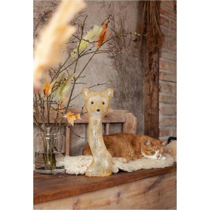 Dekorationsfigur Crystalo Beige Star Trading – billede 2