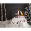 Dekorationsfigur Crystalo Brun Star Trading – miniature 1