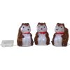 Dekorationsfigur Crystalo Brun Star Trading – miniature 6