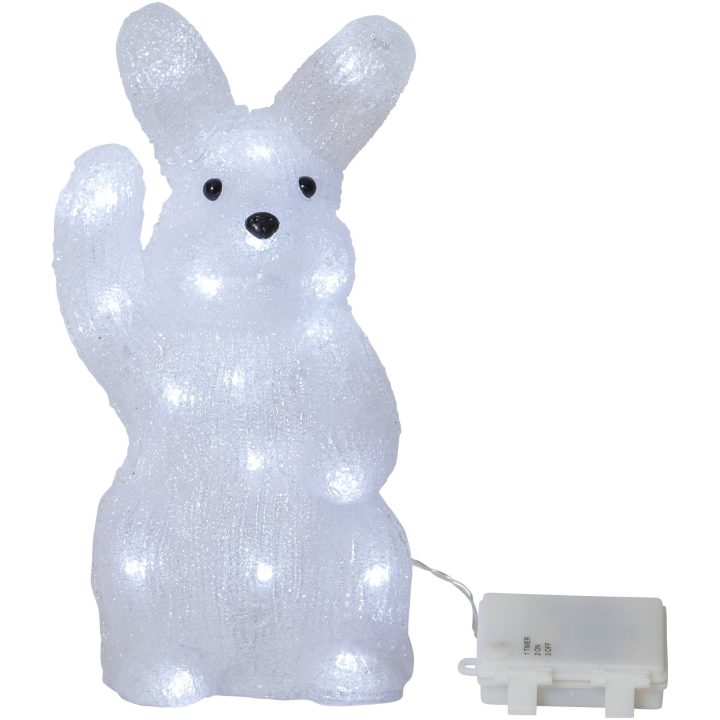 Dekorationsfigur Crystalo Hvid Star Trading – billede 8