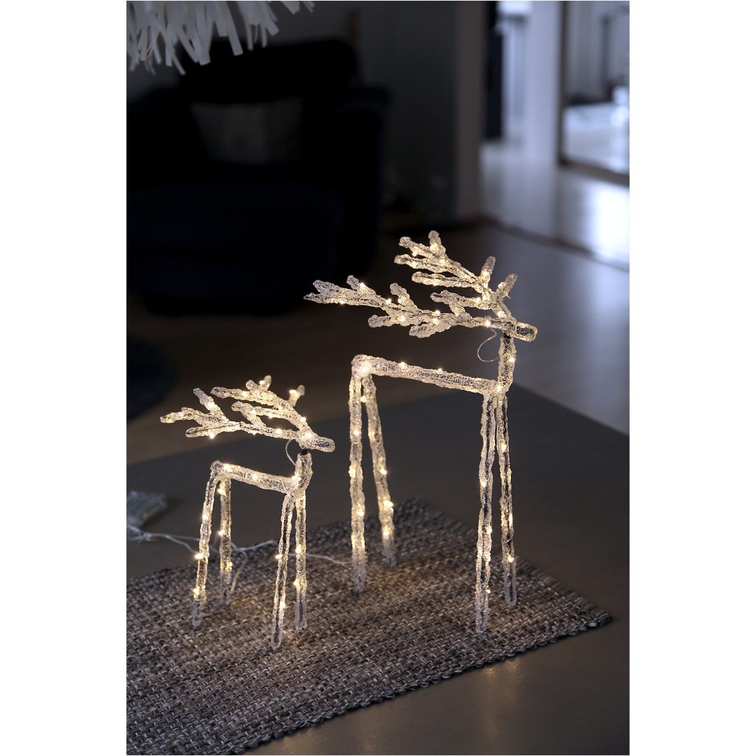 Dekorationsfigur Icy Transparent Star Trading – billede 5