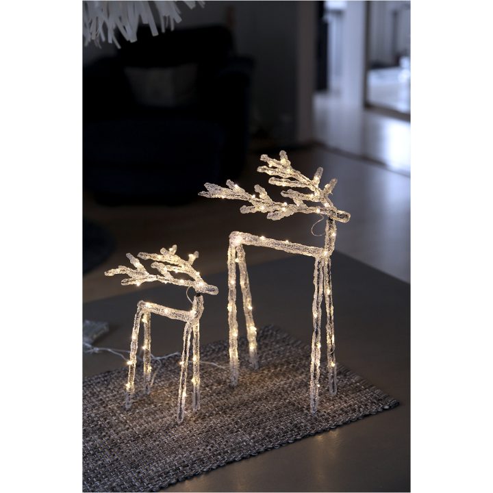 Dekorationsfigur Icy Transparent Star Trading – billede 5