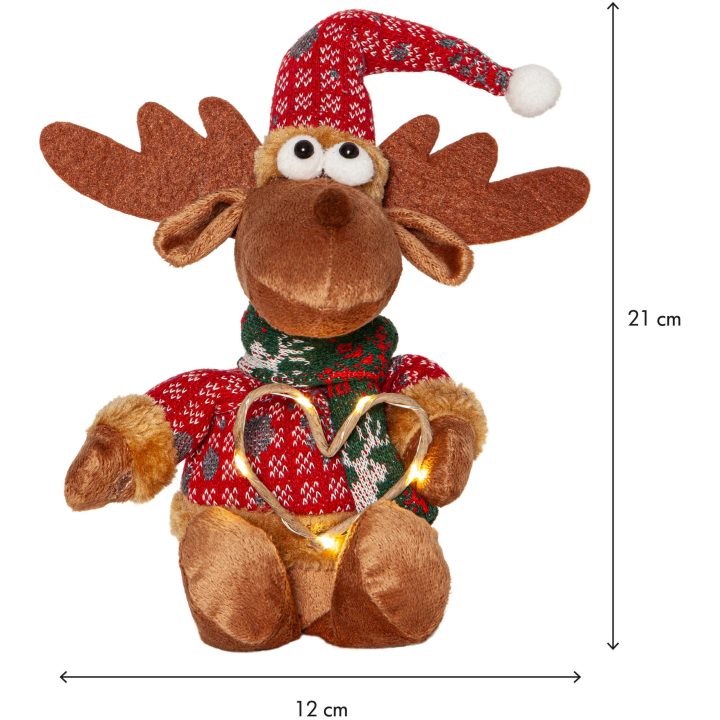 Dekorationsfigur Joylight Brun Star Trading – billede 5