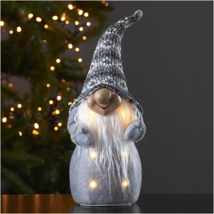 Dekorationsfigur Joylight Grå Star Trading – billede 6