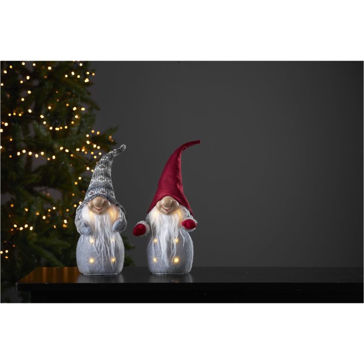 Dekorationsfigur Joylight Grå Star Trading – billede 7