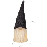 Dekorationsfigur Joylight Svart Star Trading