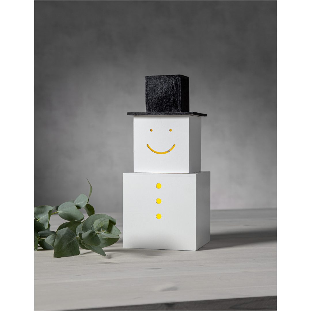 Dekorationsfigur SNOWMAN STAR TRADING – billede 4