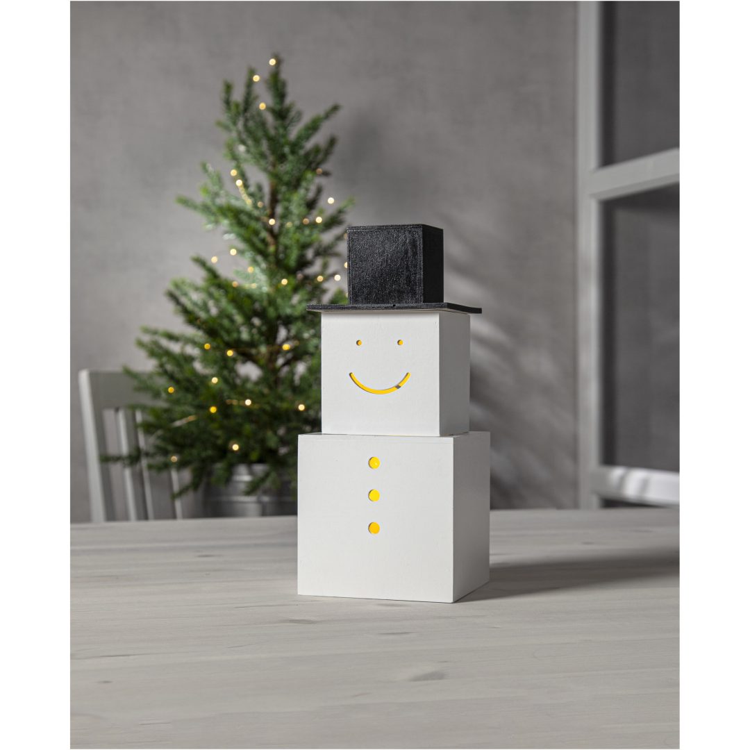 Dekorationsfigur SNOWMAN STAR TRADING – billede 5