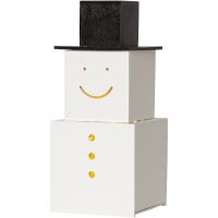 Dekorationsfigur SNOWMAN STAR TRADING