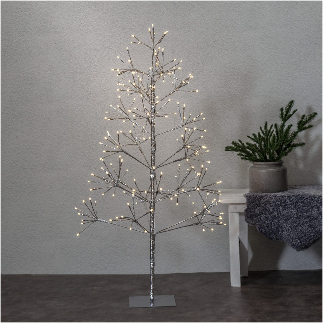 Dekorationstræ Flower Tree Sølv Star Trading – billede 6
