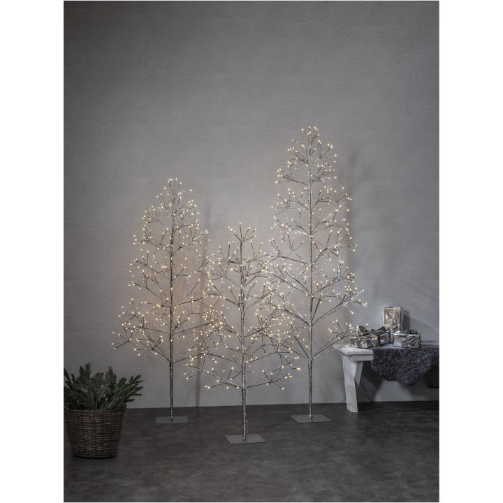 Dekorationstræ Flower Tree Sølv Star Trading – billede 2