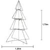 Dekorationstræ Foldy Sort Star Trading – miniature 7