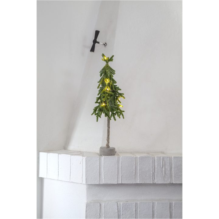 Dekorationstræ Lummer Grøn Star Trading 45 cm – billede 4
