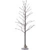 Dekorationstræ Tobby Tree Brun Star Trading 122 lamper – miniature 1