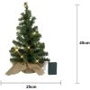 Dekorationstræ Toppy Grøn Star Trading 45 cm / 10 lys – miniature 3