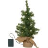 Dekorationstræ Toppy Grøn Star Trading 45 cm / 10 lys – miniature 1