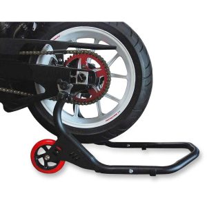 Deluxe Baghjulsstativ Sort Pulverlakeret PSR