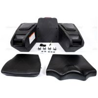 Deluxe Rear Cargo Box ATV Black 92L KIMPEX
