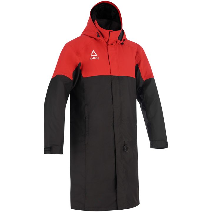 Depåjakke Apex Racing Sort Rød AMOQ 2XL – billede 3